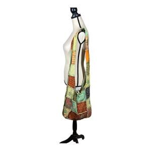 Indie Patchwork Goblincore Oversized Tote Bag